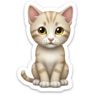 Kitten sticker