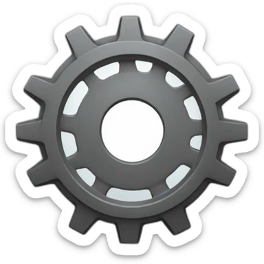 cog sticker