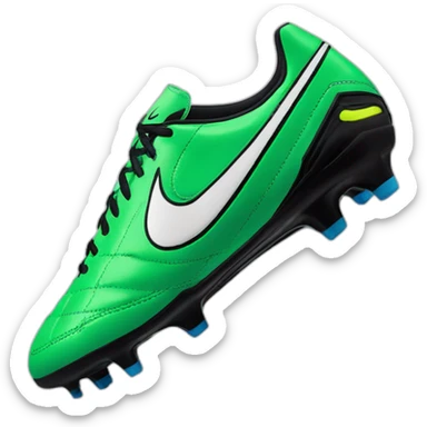 Soccer cleat Nike tiempo sticker