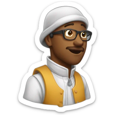 Sch rappeur marseillais sticker