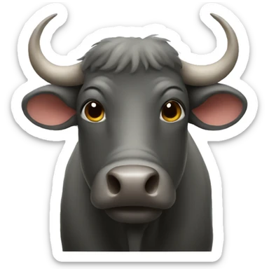 Water buffalo sticker