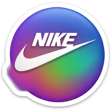 nike logo sticker