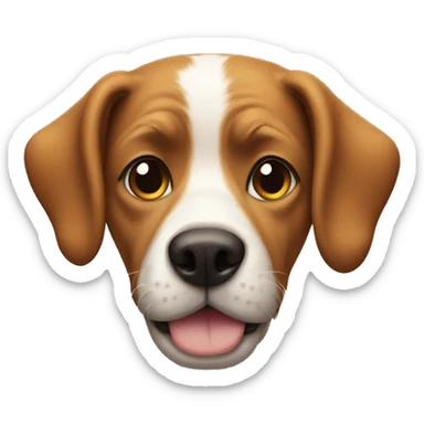 Dog sticker