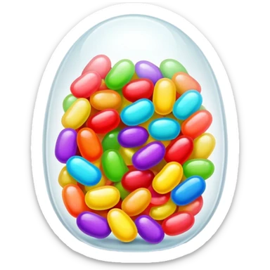 Jellybean sticker