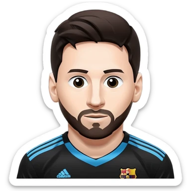 Messi yazısı sticker