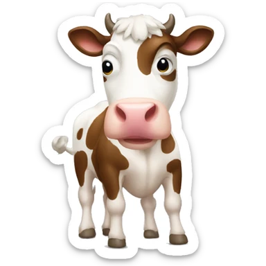 cow sticker