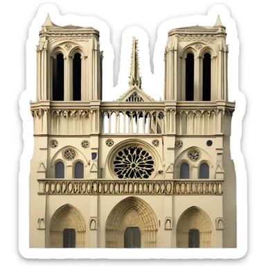 Notre Dame de Paris sticker