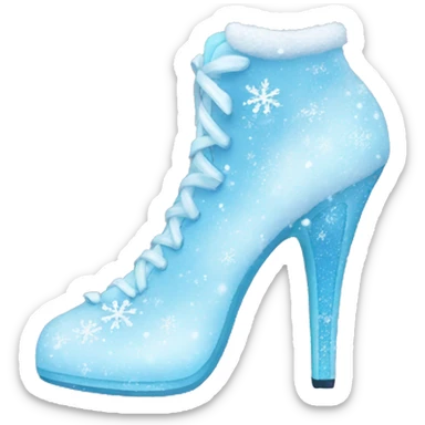 frozen elsa shoe sticker