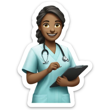 Nursing sticker