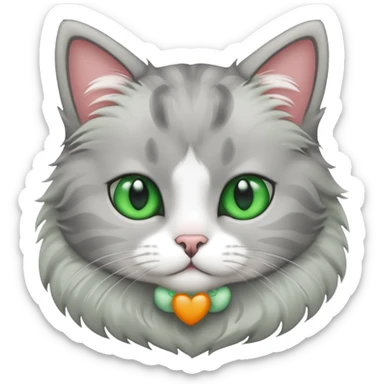 Un chat mignon sticker