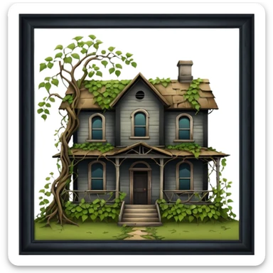 Abandoned House sticker