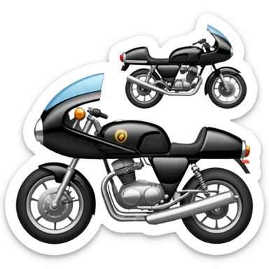 maak nu met deze 3 emoji's 6️⃣🏍➰ in dezelfde tekenstijl als dat je hierboven hebt gedaan. sticker