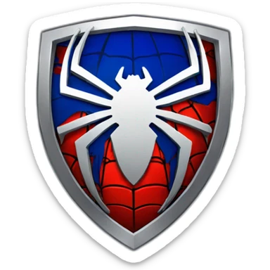unionistas football shield spiderman sticker