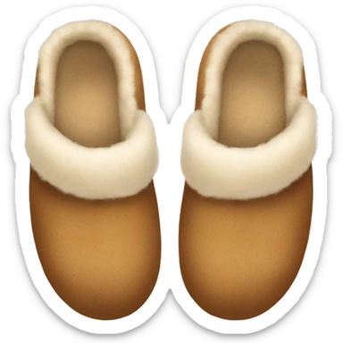 Ugg slipper sticker