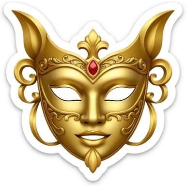 onle mask sticker