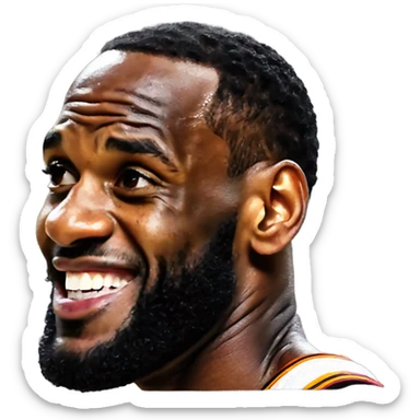 LeBron James  sticker