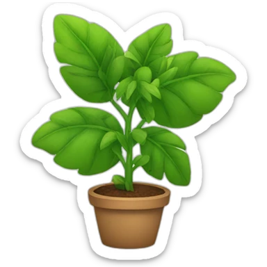 Plant sticker
