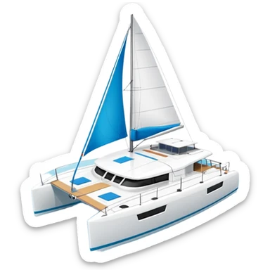 Make me a lagoon 43 catamaran sticker