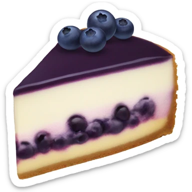Blueberry Cheesecake  sticker