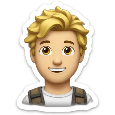léo duff youtuber sticker