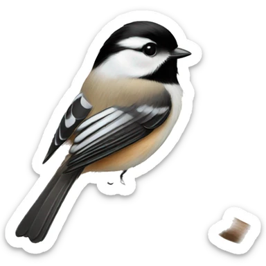 Black-capped Chickadee sticker
