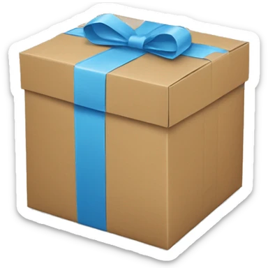 packaging an item sticker