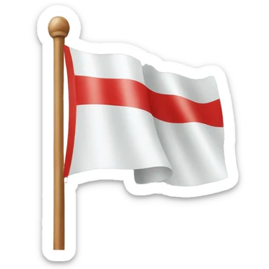 White-Red Flag of Belarus sticker