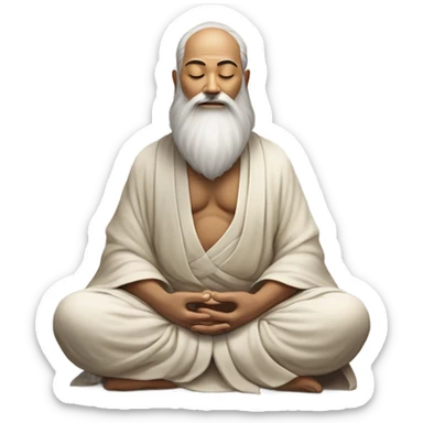 Guru meditaton sticker