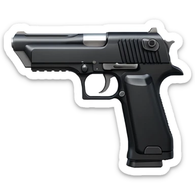 Desert eagle emoji sticker