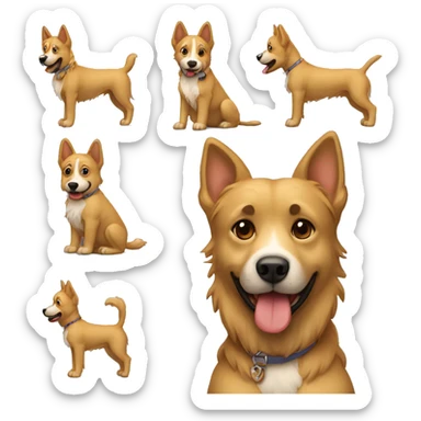 escola de cães sticker