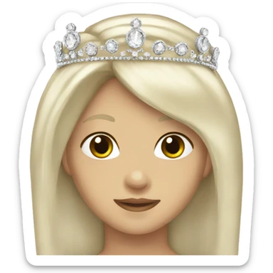 Tiara sticker