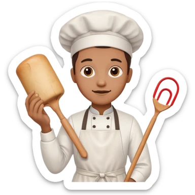a baker sticker
