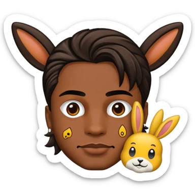 Playboy Carti sign yvl sticker