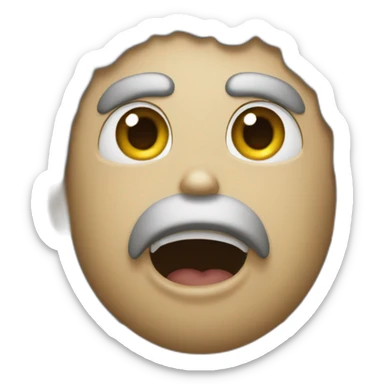 un caca qui rigole  sticker