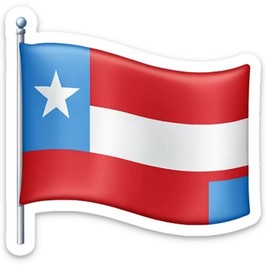 Hazme un emoji con la bandera de Texas  sticker