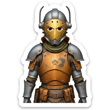 débrouille ferrailleur post apo survie loot pas de personnage sticker