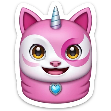 Unikitty sticker