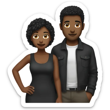 me and my boyfriend sticker