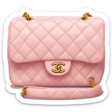 light pink chanel bag sticker