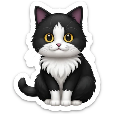 Tuxedocat sticker