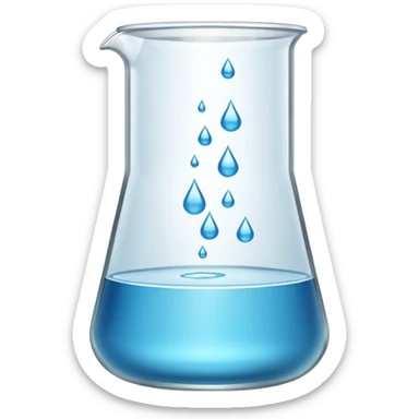 Testing water samples  no person  sticker