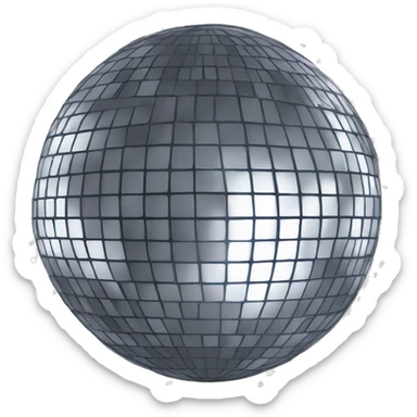 disco ball sticker