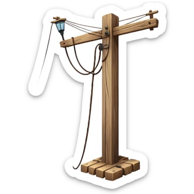 Telephone Pole sticker