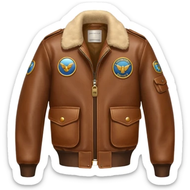 aviator jacket sticker