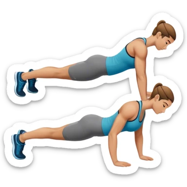 weighted glute bridges sticker