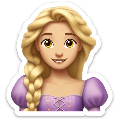 princess rapunzel  sticker