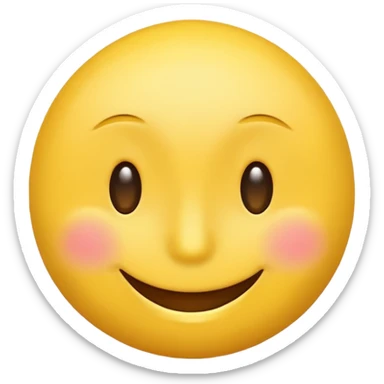 Emoji, smiley face with 1 eye closed sticker