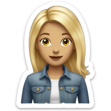 product-designer-mid-hair-blond-girl sticker