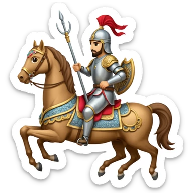 persian heavy cavalry sticker