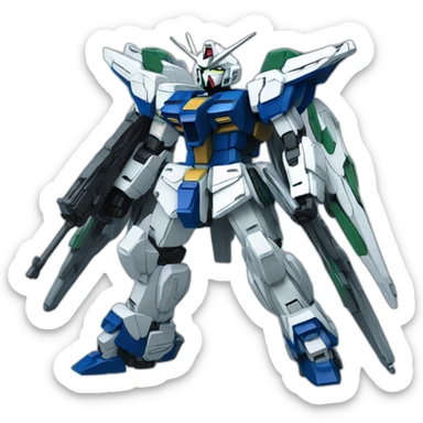 Gundam 00 sticker